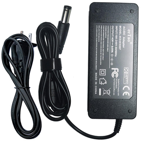 eeTao 42V replacement power adapter powering WERHY H5/H7 batteries.