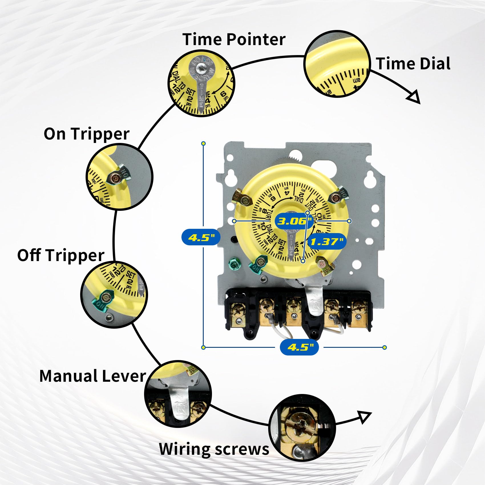 E ETO ENREGYTO T104M suitable for pool pumps and HVAC applications.