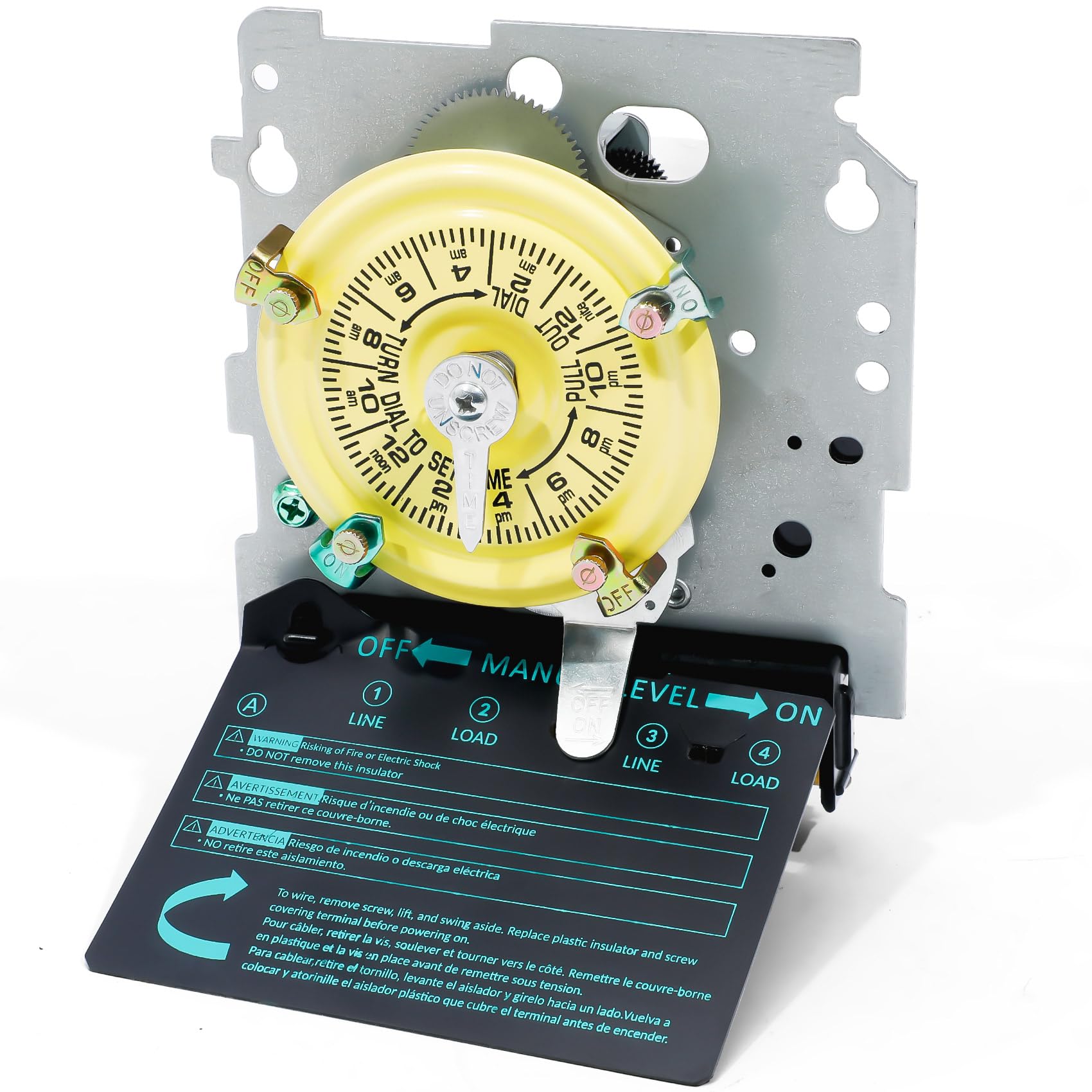 E ETO ENREGYTO T104M dial face enables precise 24-hour control.