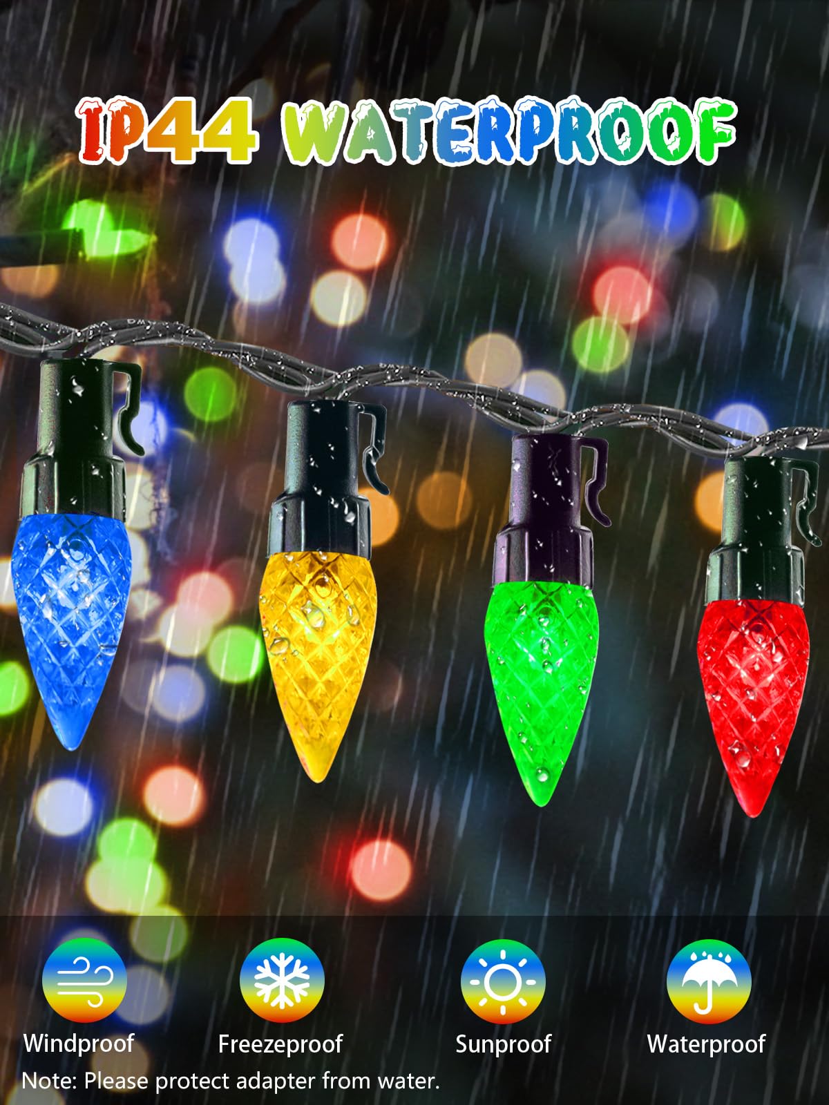 EEW 13 modes with timer offer flexible atmosphere for holidays and parties.