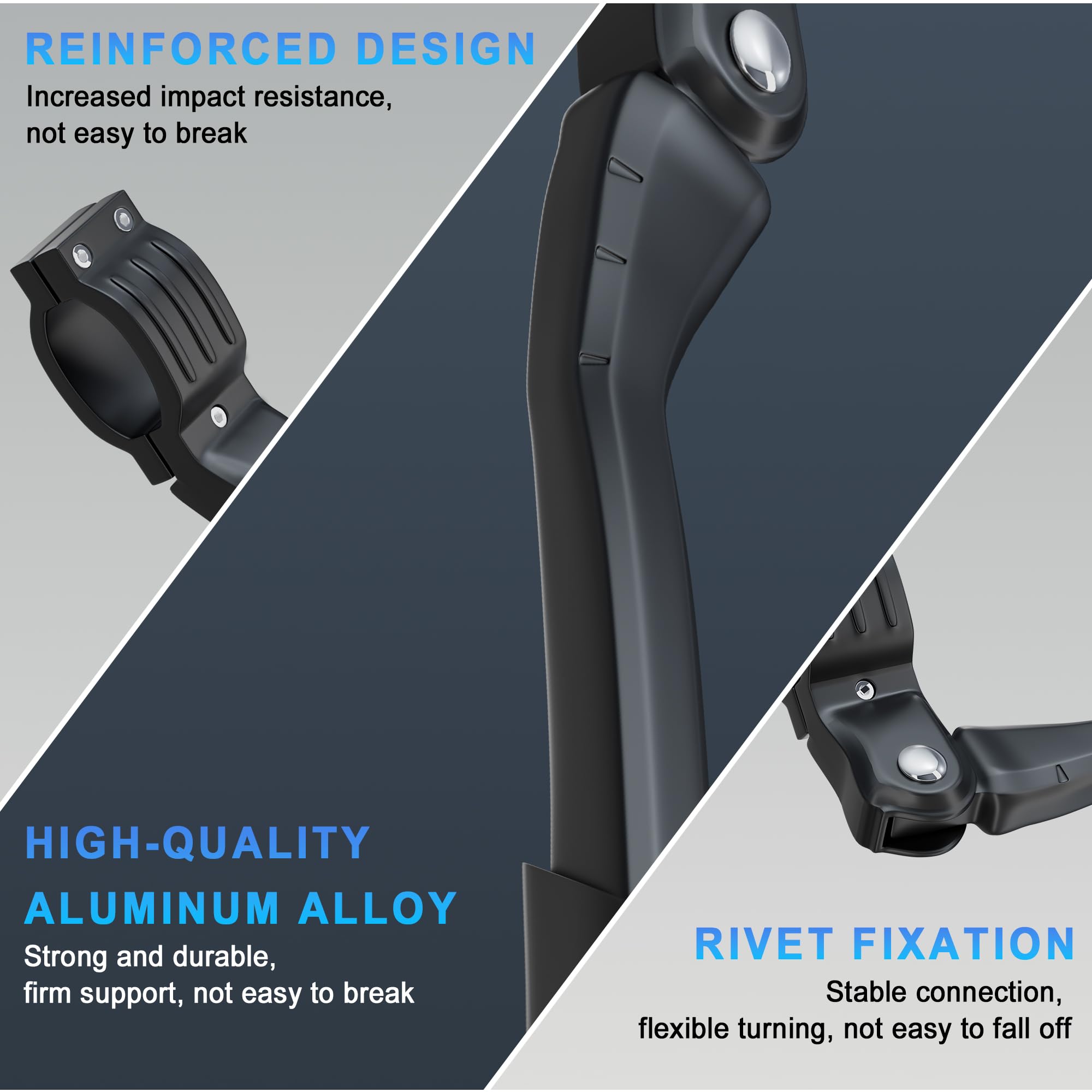EFEALL bike kickstand height-adjustment mechanism enables precise leveling