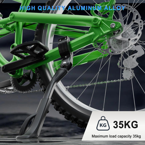 EFEALL bike kickstand soft silicone pads protect paint during parking
