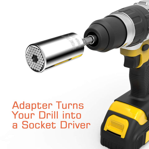 EFFECTEER Universal Socket grips hex nuts for DIY projects.