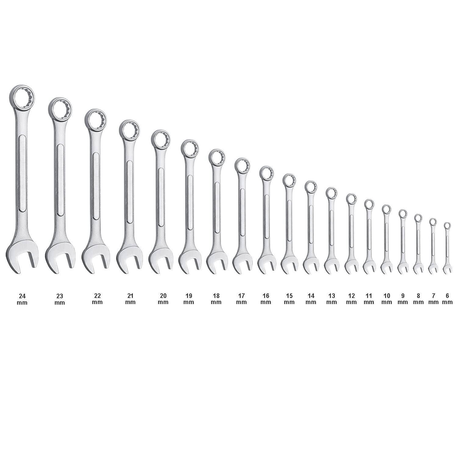Chrome vanadium steel construction provides strength and longevity for daily DIY tasks