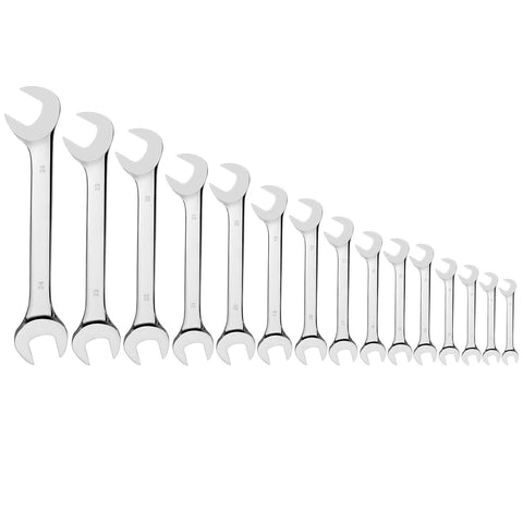 EFFICERE chrome vanadium steel wrenches with mirror finish