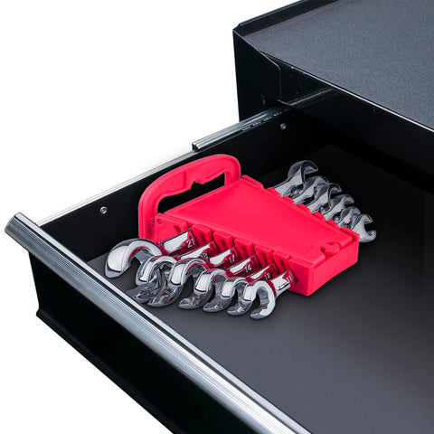 EFFICERE flare nut wrench set angled-offset openings for tight spaces
