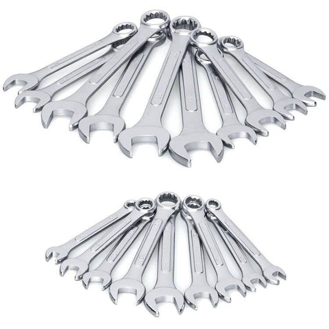 EFFICERE metric wrenches range 6mm to 24mm for versatile home and workshop repairs