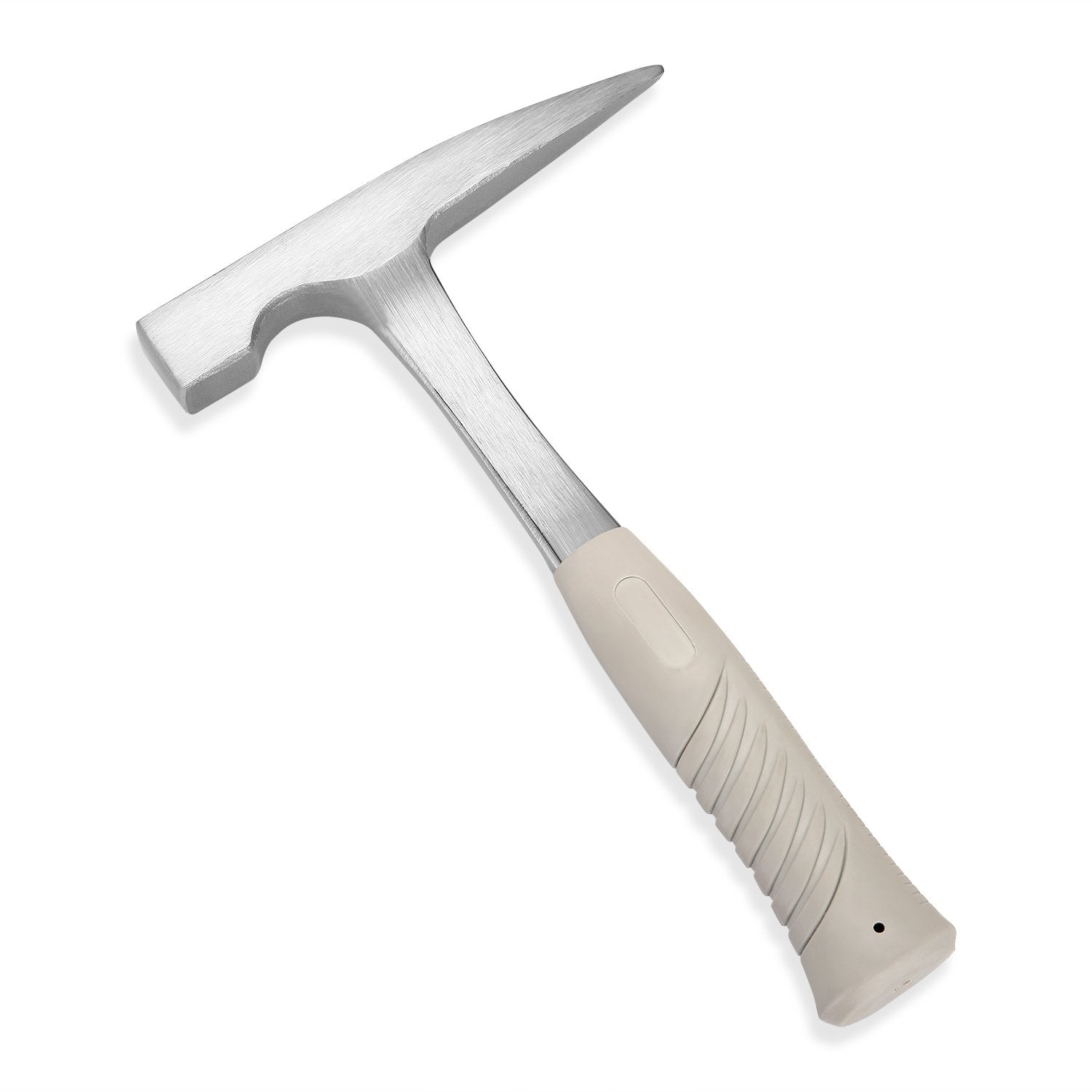 EFFICERE rock pick hammer head and handle for durable masonry and geology tasks