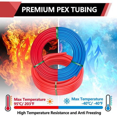 EFIELD PEX-B tubing showing chemical resistance against chlorine