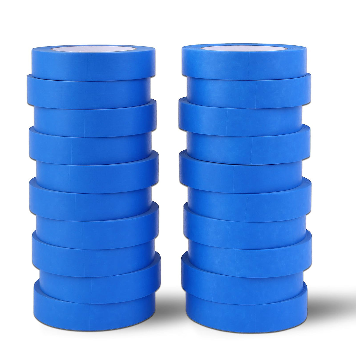 EFOK Blue Painter's Tape 1-inch roll for precise edge control during painting.