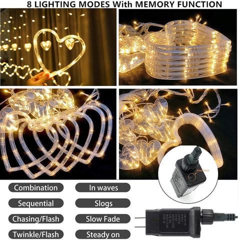 Efunly eight modes with memory offer versatile mood lighting