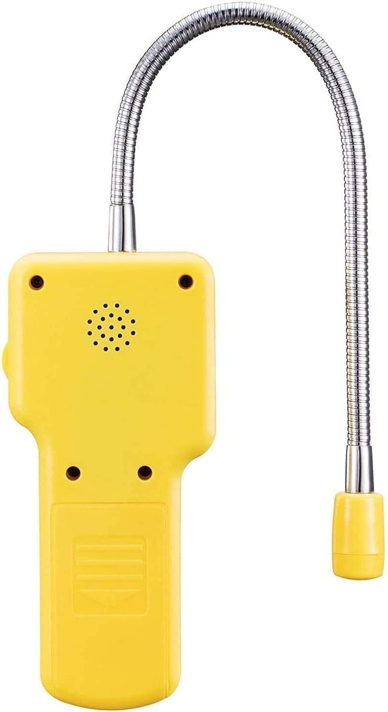 EG gas leak detector with 85 dB alarm and 6 LEDs for instant alerts