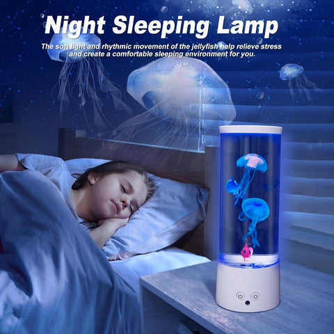 Eglagen Jellyfish Lamp ambient night light for restful evenings
