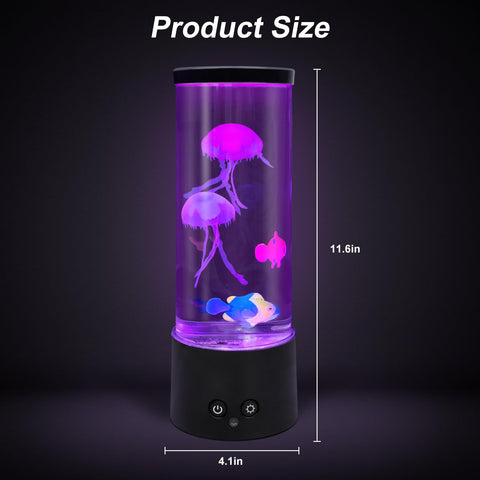 Eglagen Jellyfish Lamp remote control colors create a dynamic mood for any room.