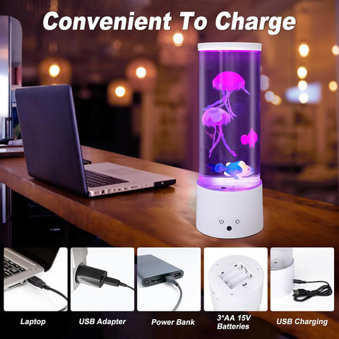 Eglagen Jellyfish Lamp quiet operation due to brushless motor