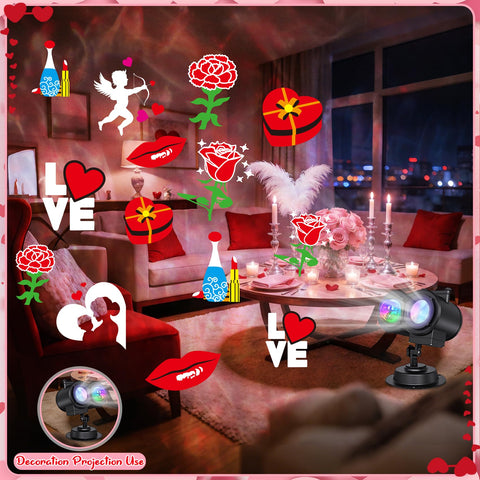 Eglagen Valentine's projector timers include 2h, 4h, and 6h.