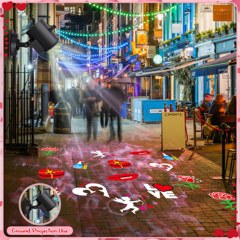 Eglagen Valentine's projector suits gardens, parties, and holidays.