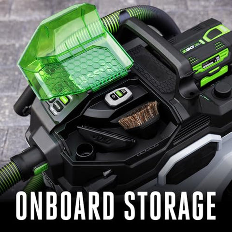 EGO Power+ WDV0900 crevice nozzle targets tight gaps for precise cleanup.