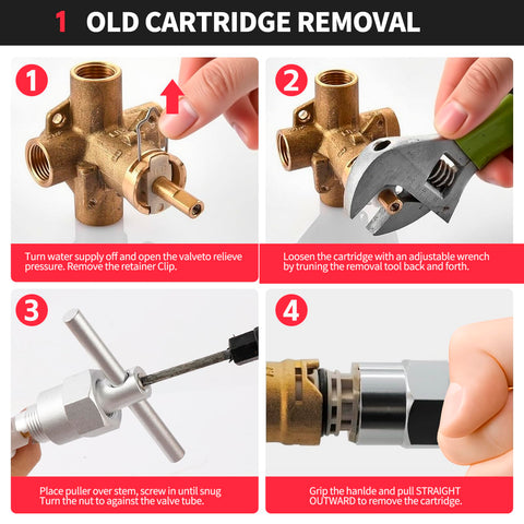 EGOeric brass-core cartridge for durable, smooth operation