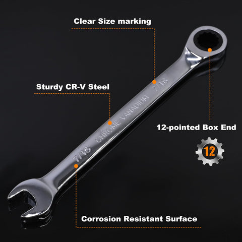 Egofine full-length wrenches deliver maximum reach and leverage