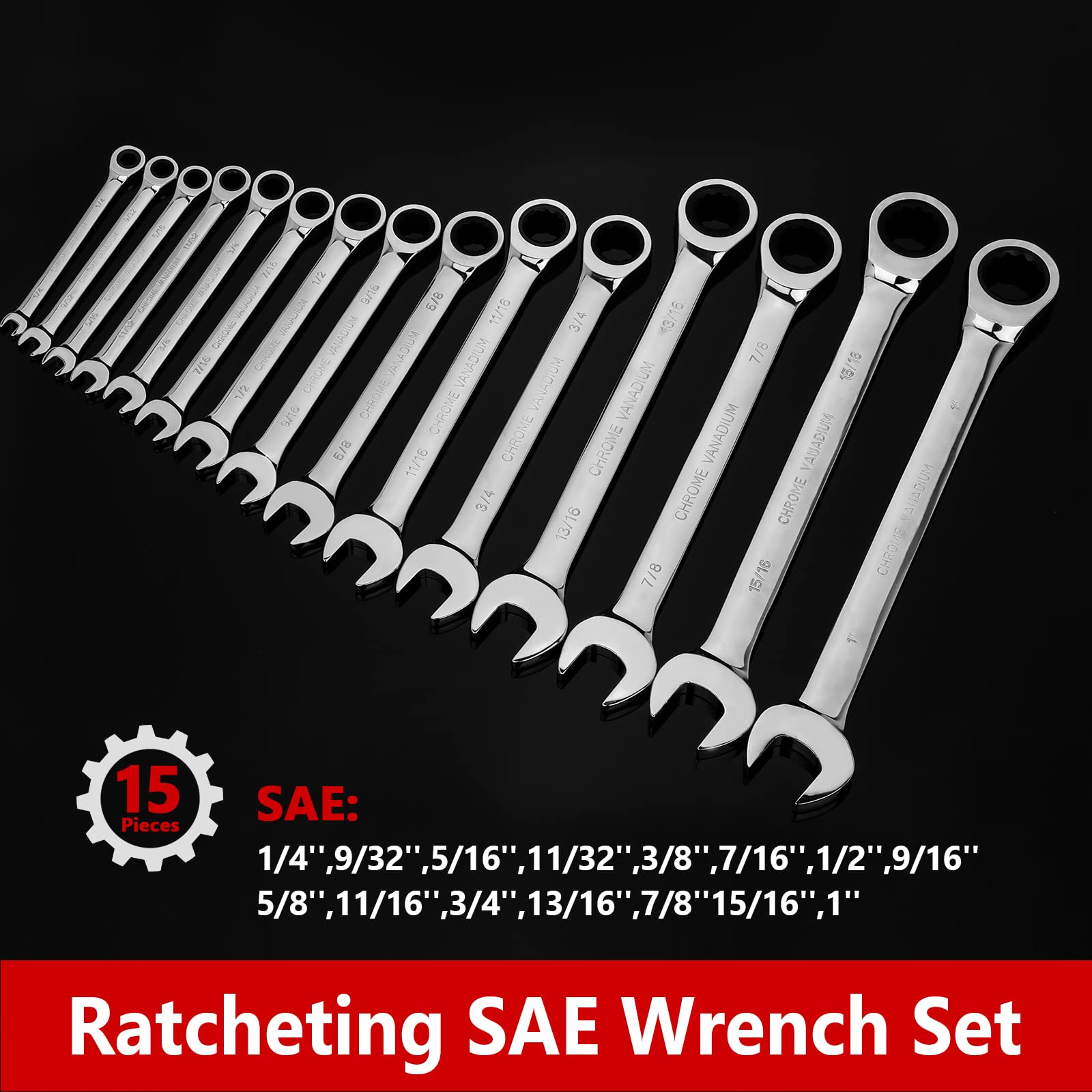 Egofine gift-ready wrench set for DIY enthusiasts