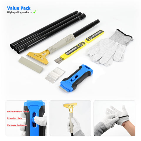 EHDIS work gloves included protect hands during scrubbing