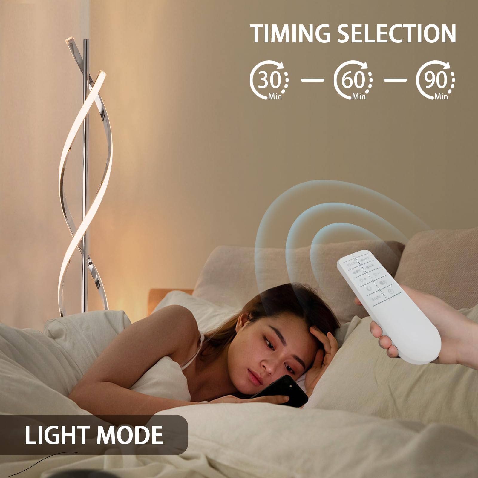 EIDEARAY lamp demonstrates warm to cool color temperatures for any scene