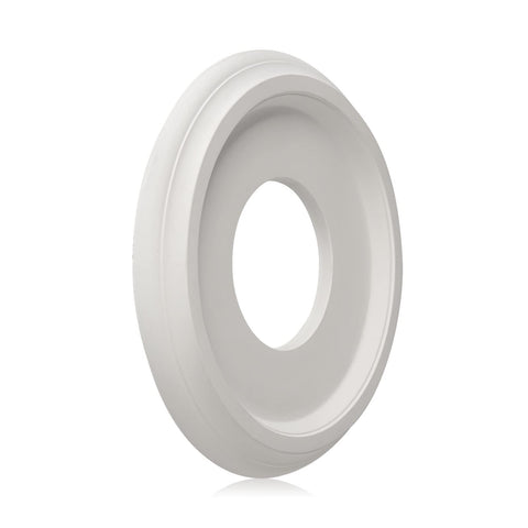 Covers holes and cracks around fixtures for a clean finish