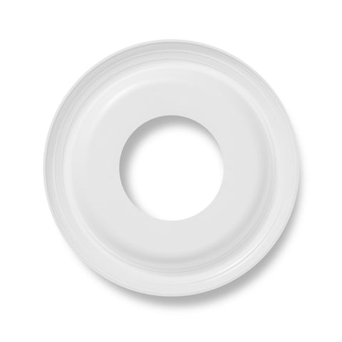 Lightweight, easy-install medallion ideal for DIY ceiling updates