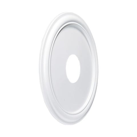 EIFHYT ceiling medallion shown during easy installation for a quick upgrade.