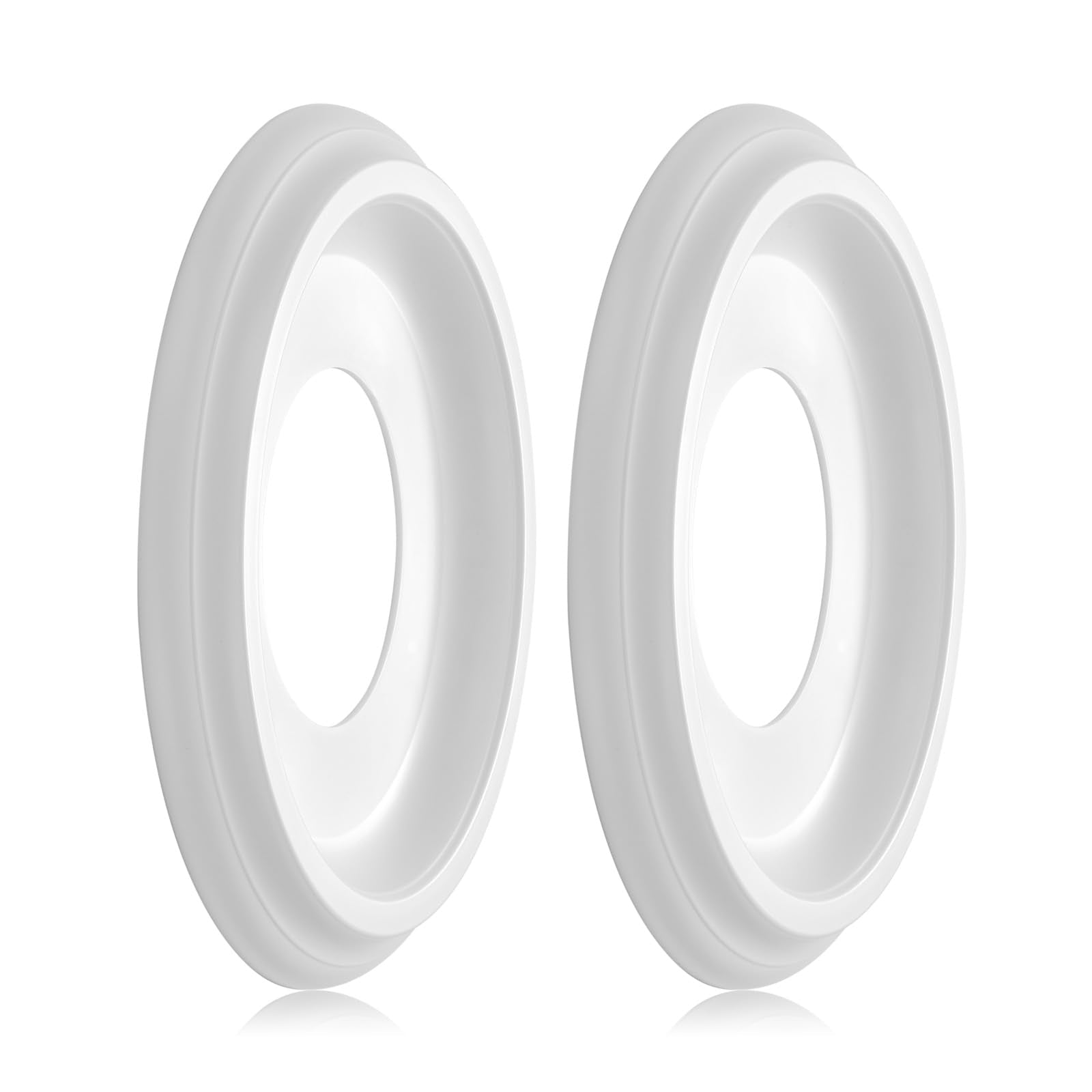 EIFHYT molded nylon ceiling medallion in white for a lightweight ceiling upgrade