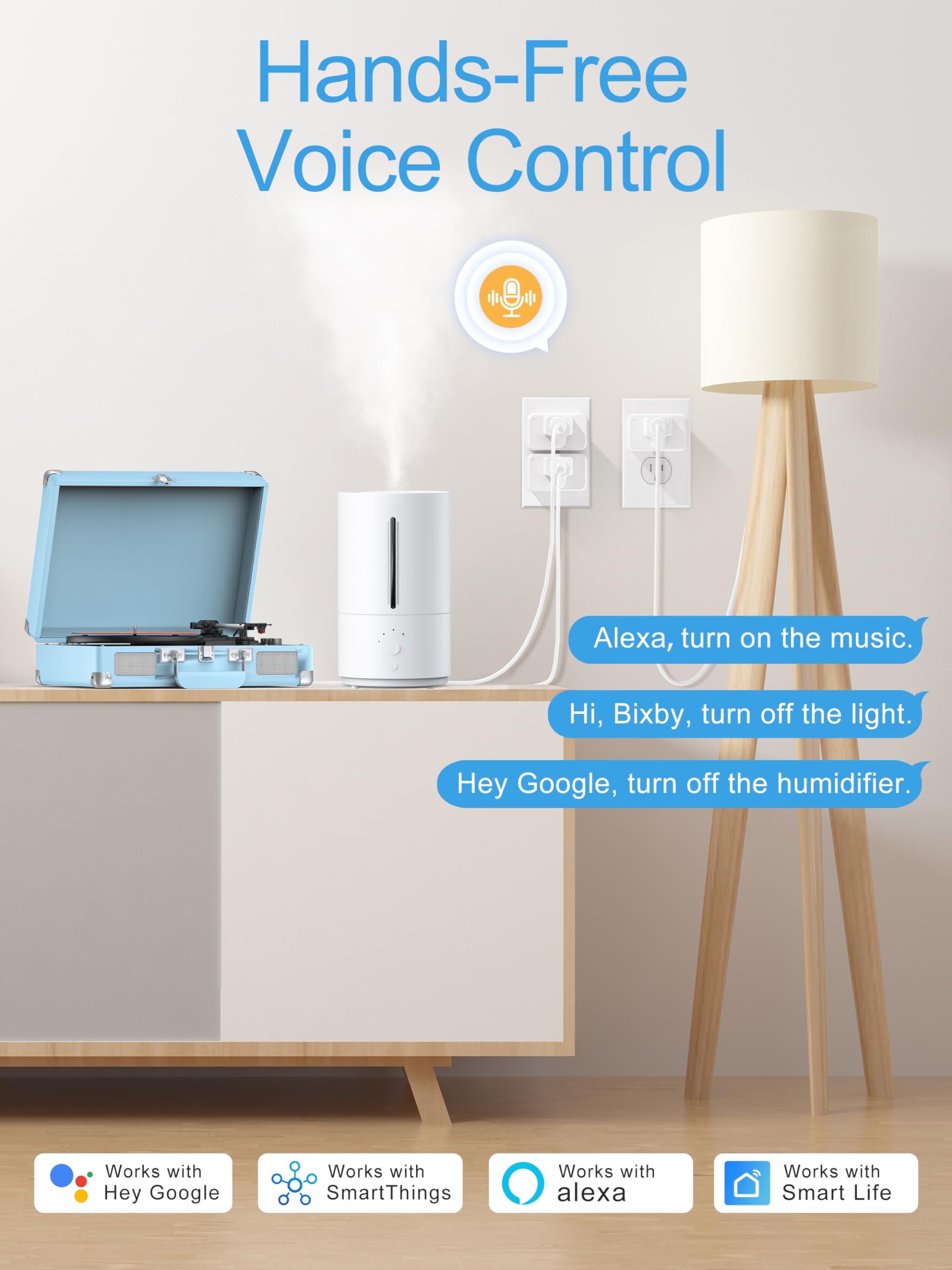 EIGHTREE Mini Smart Plug timer scheduling for automations