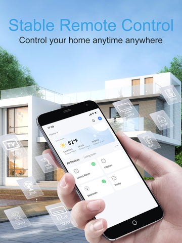 EIGHTREE Mini Smart Plug supports Google Home voice control