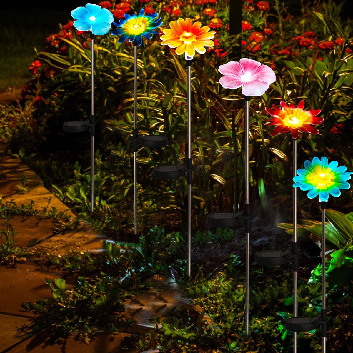 EiGreen patio-decor stake light creates festive mood along your outdoor space