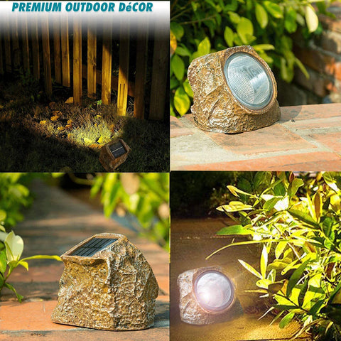 Compact garden spotlight from EiGreen brightening walkways and patios.