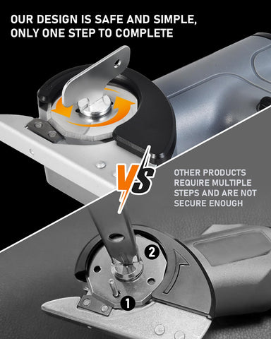 EiGuoerl 4V cordless scissors storage case keeps accessories organized and ready.