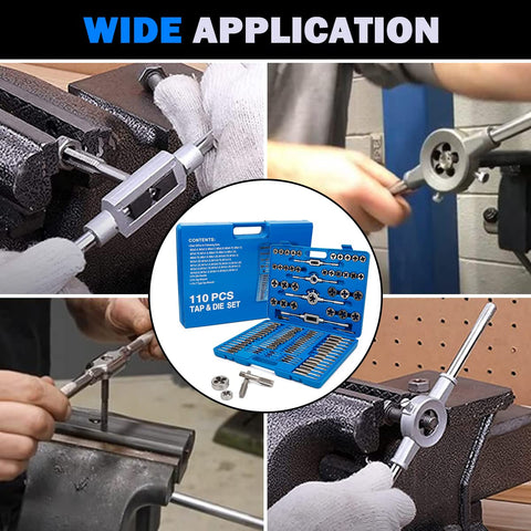 EilxMag threading tools performing a repair on metal