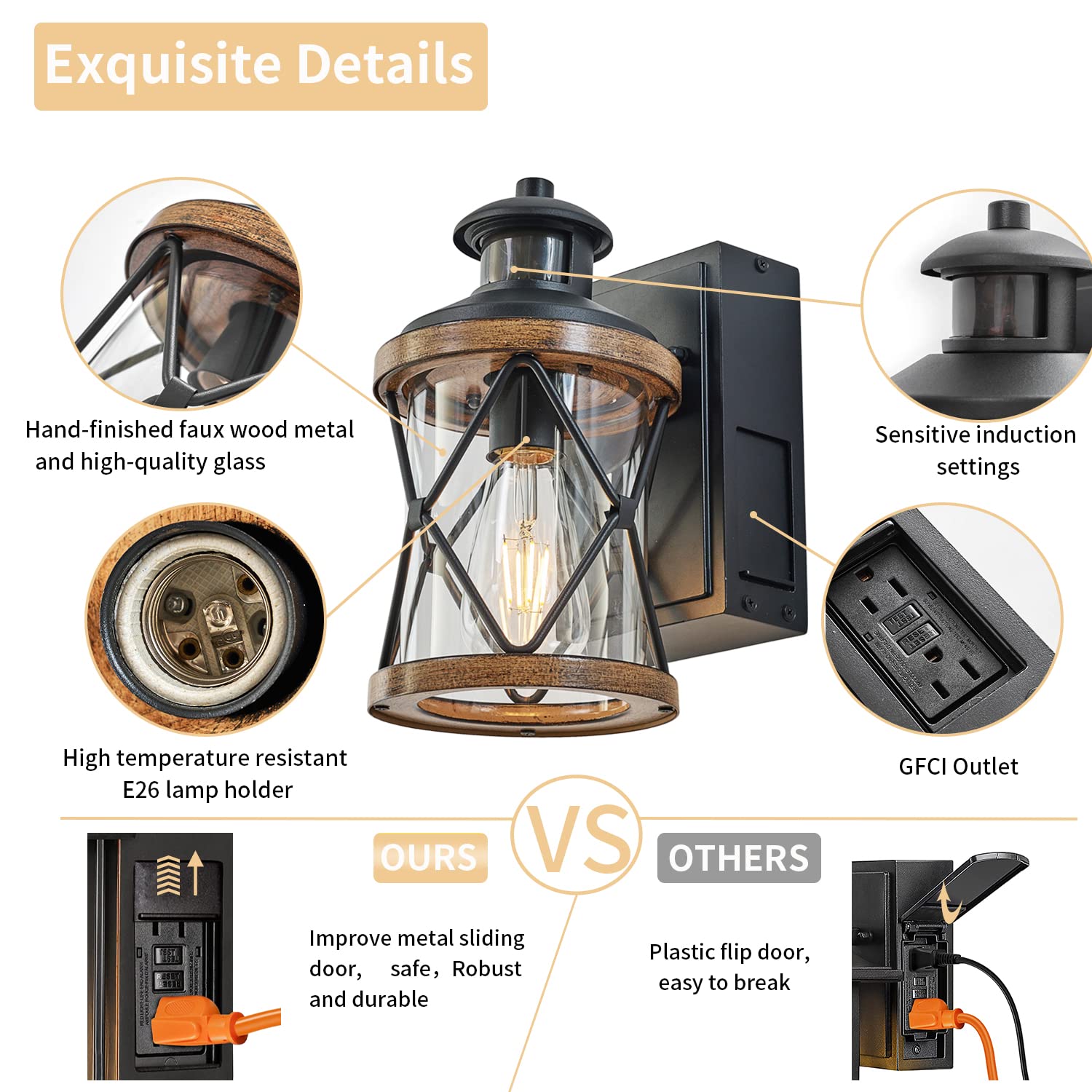 All mounting hardware included for quick Ejerlya installation