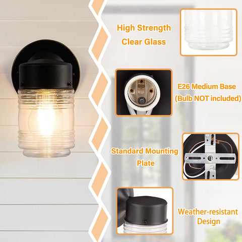 EJIAXIN waterproof design shields against rain for outdoor use