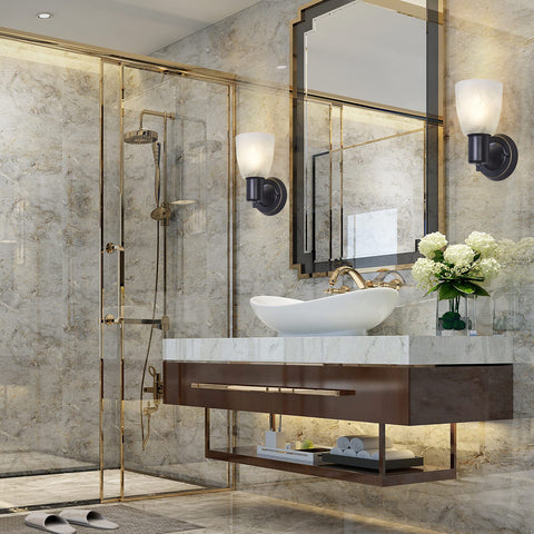 EJIAXIN bedroom vanity lighting set for mirror illumination