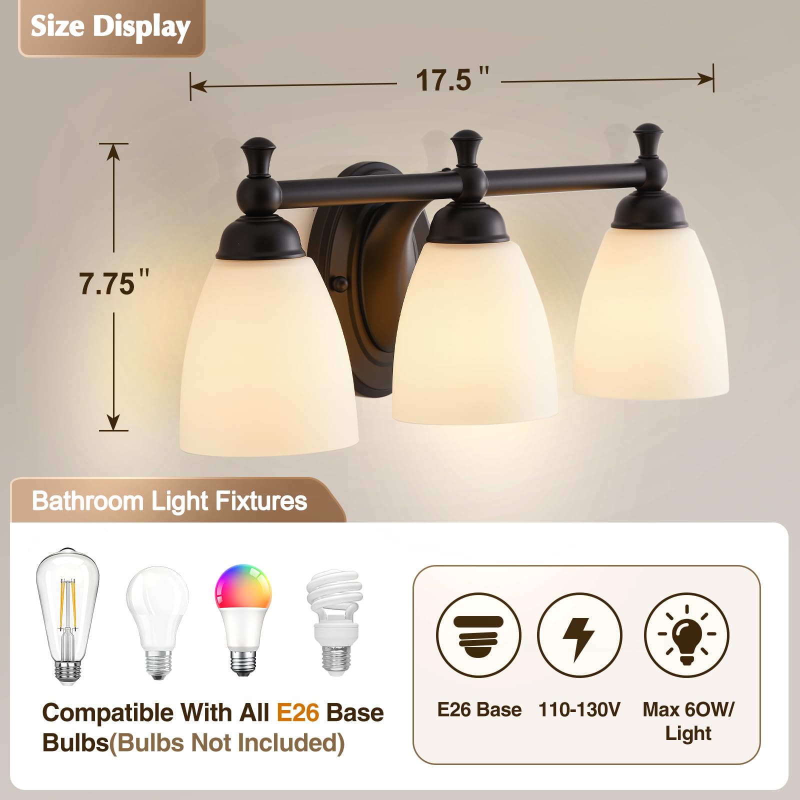EJIAXIN lampshades offer clean, classic look