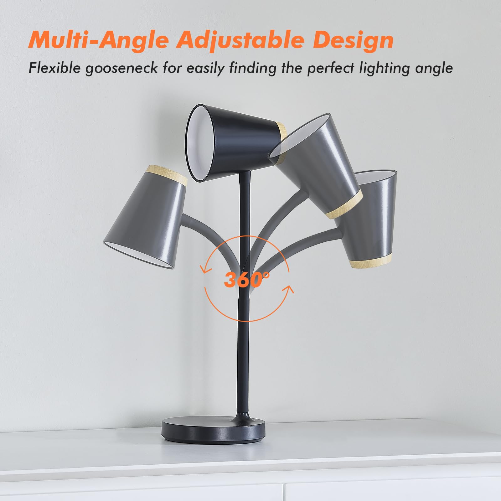 EJIAXIN bedside nightstand lamp beside a bed for reading