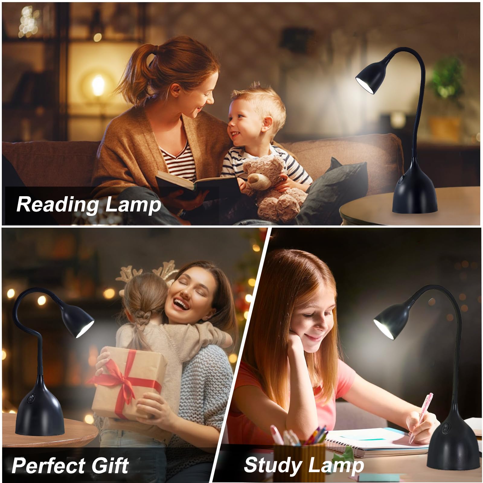 Eye-care lighting from the EJIAXIN lamp with 5000K cool white light