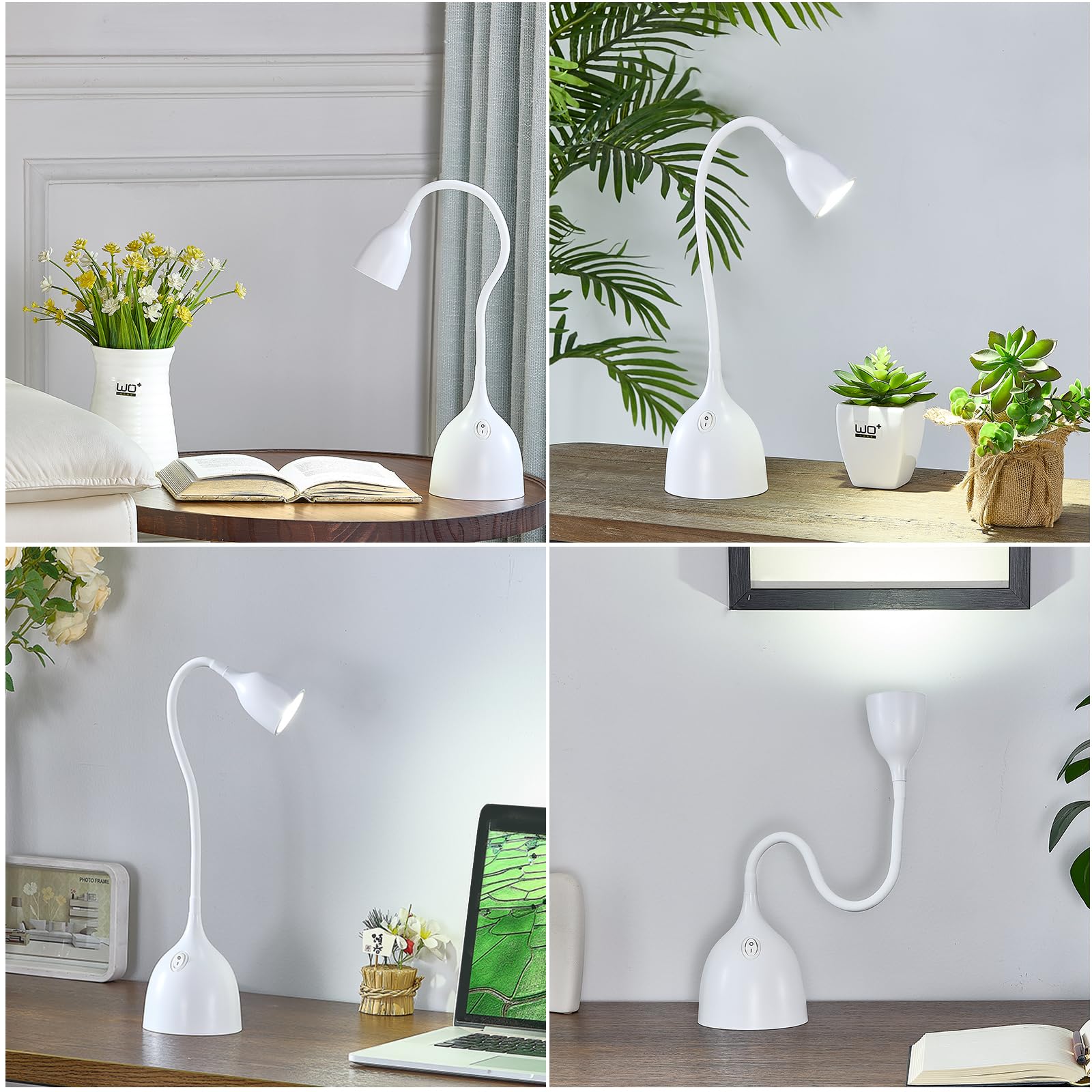 EJIAXIN desk lamp sturdy base prevents tipping for reliable everyday use.