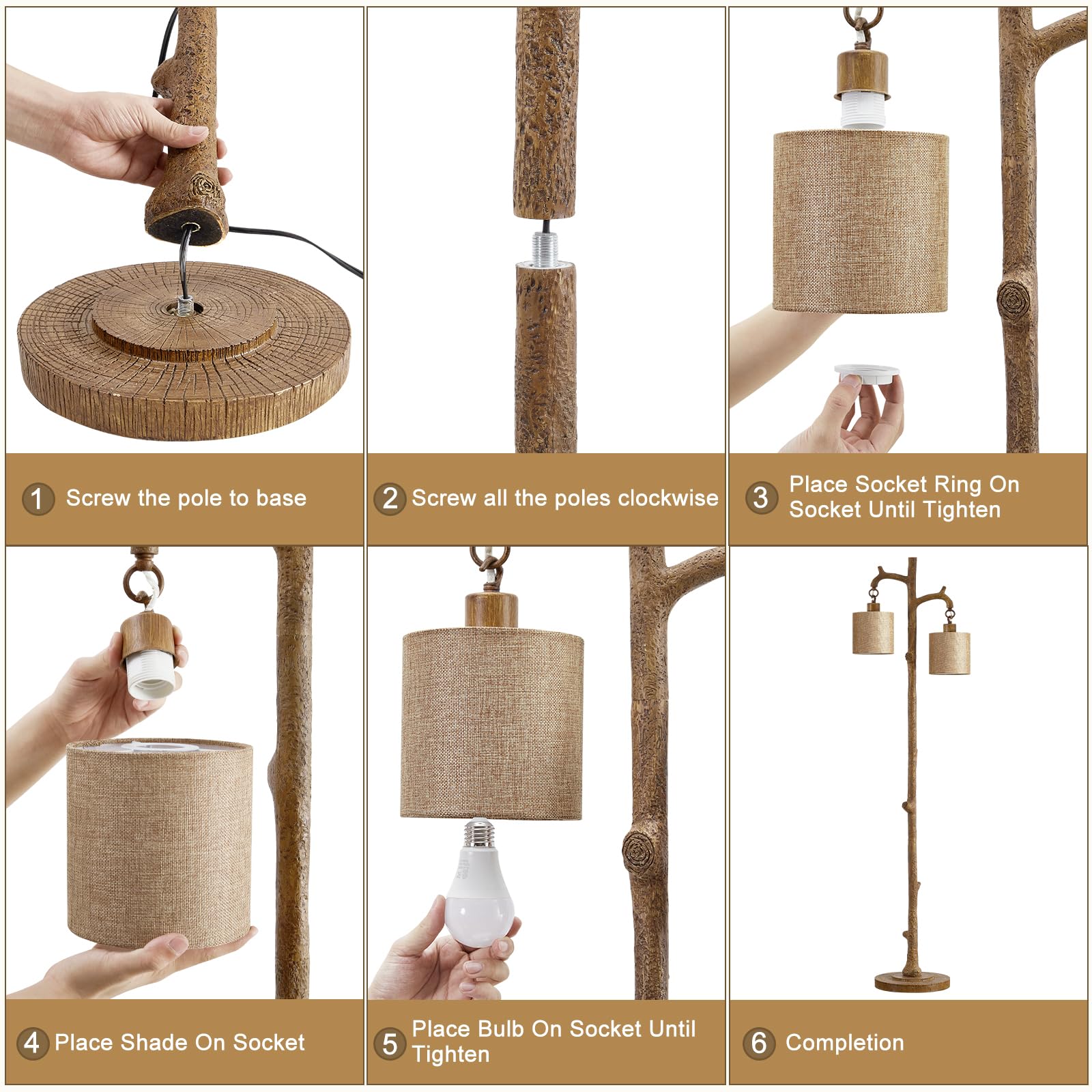 EJIAXIN two-reading-light setup offers flexible task lighting options.