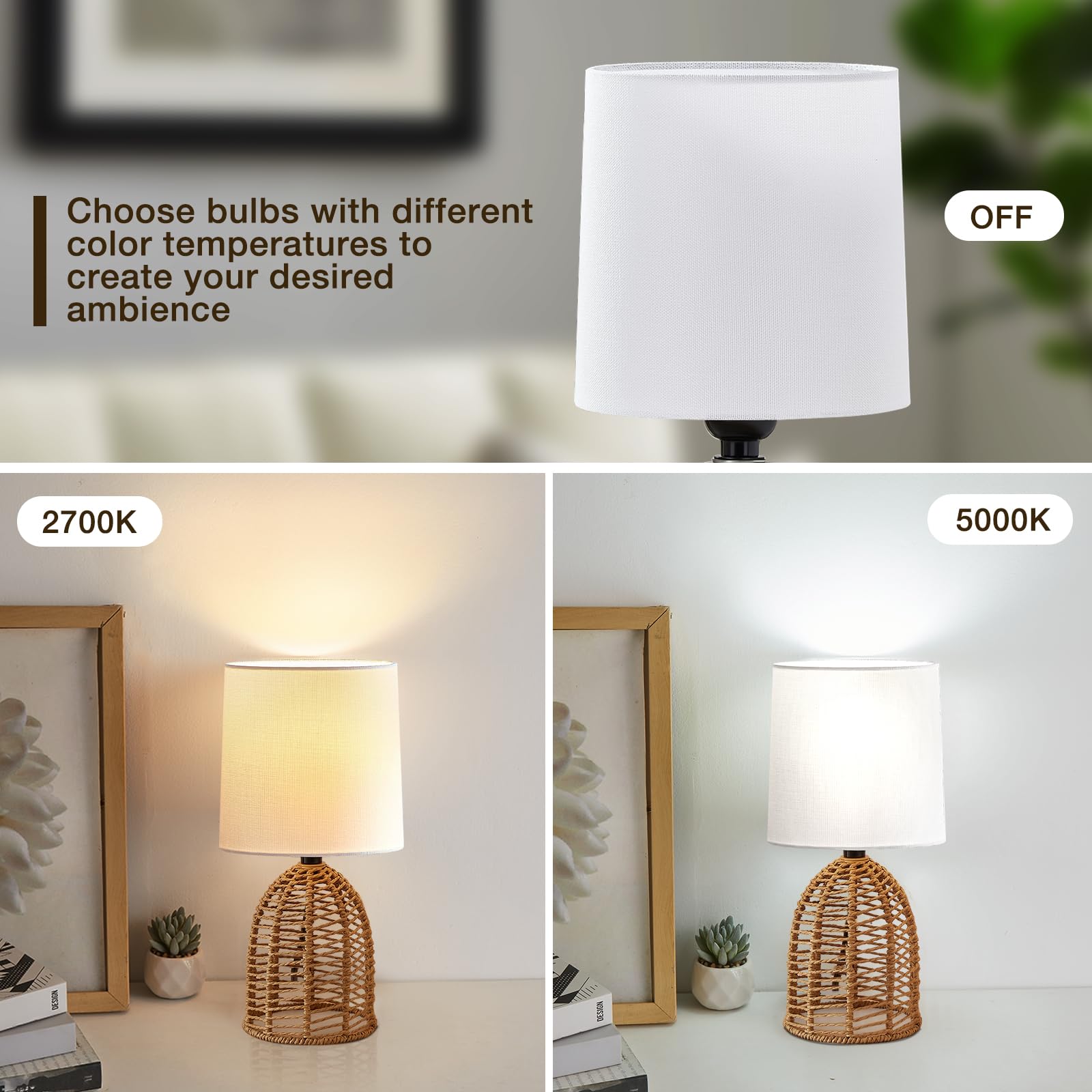EJIAXIN small-space nightstand lamp ideal for compact bedrooms.