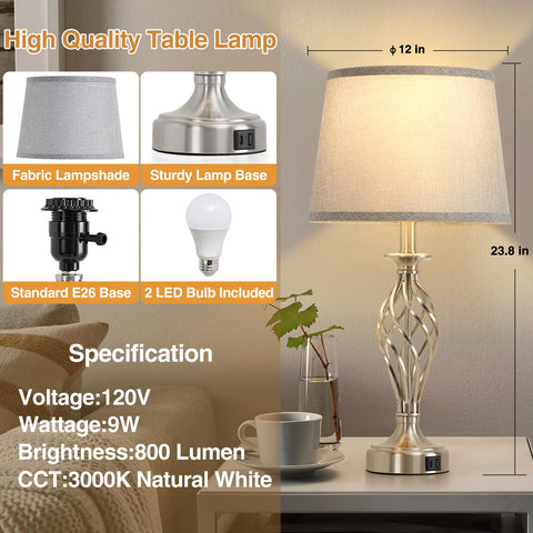 EJIAXIN tall living-room lamp shown beside an end table for a cohesive look