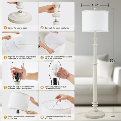 EJIAXIN vintage-inspired design complements modern and traditional decor.
