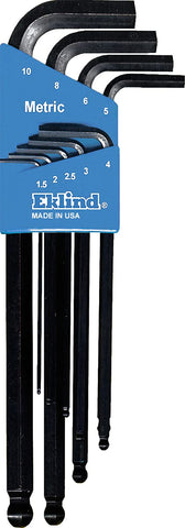 Includes inch and metric keys for broad fastener coverage