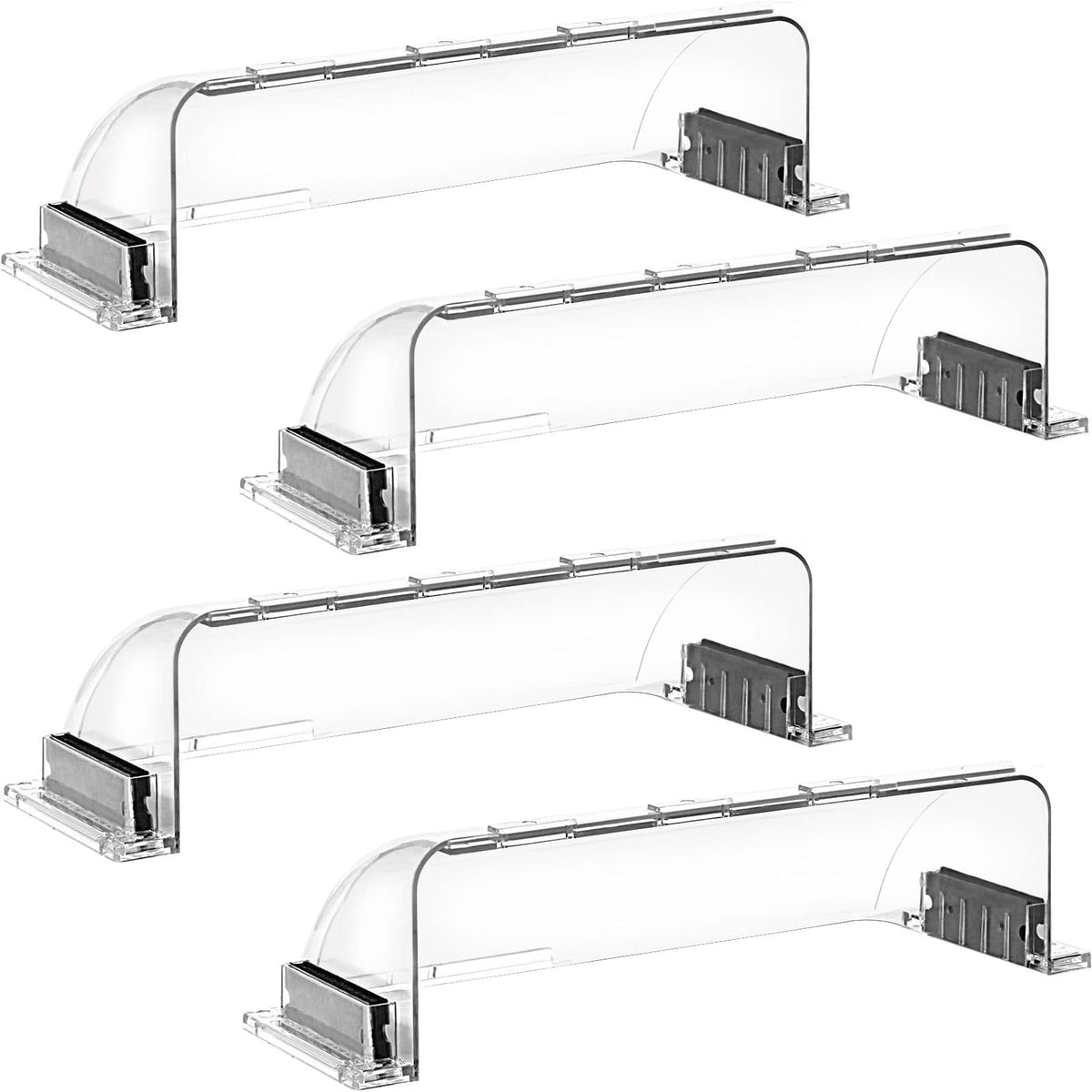EKOCSIO transparent air deflector on vent improves airflow and room comfort